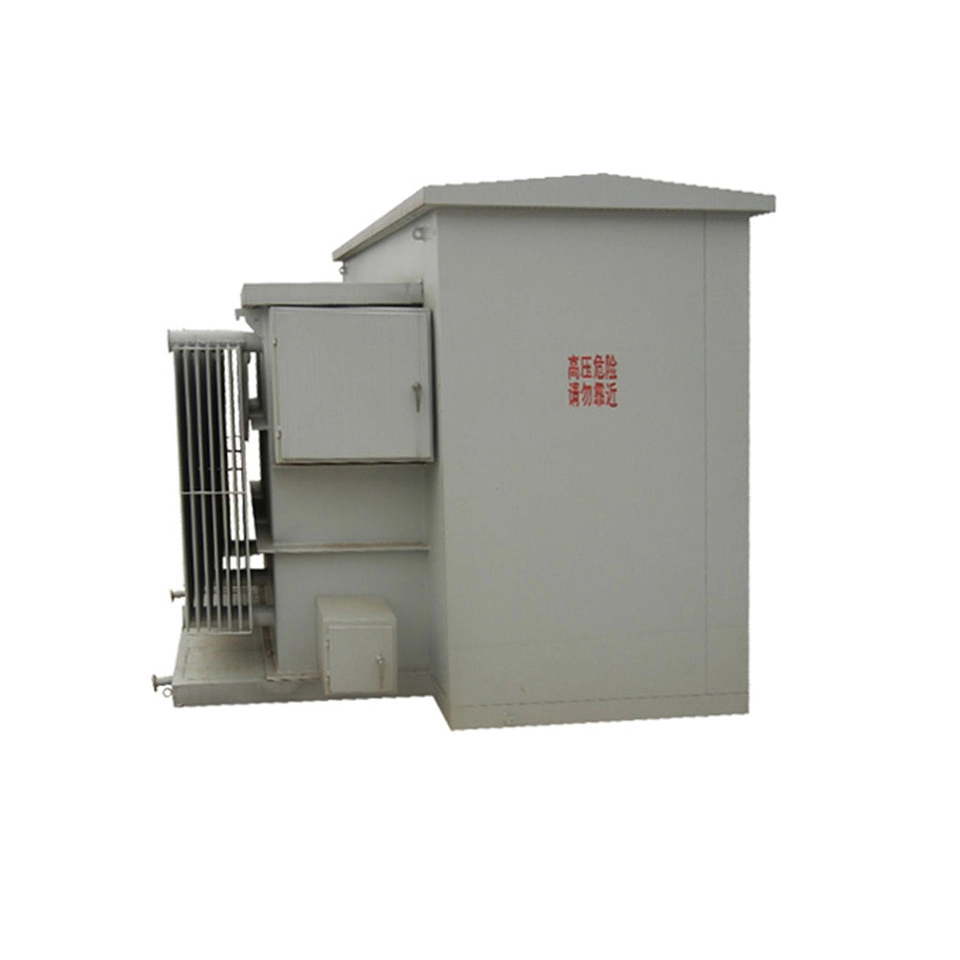 630kva op een pad gemonteerde, oliegevulde transformator
