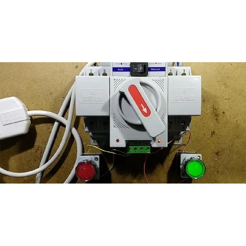 Dual Power automatische omschakelaar van zonne-energie naar elektriciteitsnet