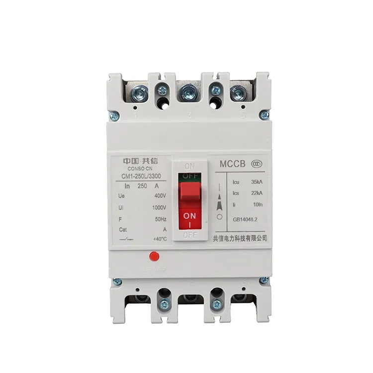 200a 4p Tpn Mccb 50ka Fixed Type